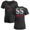 Women's Taylor Motter Midnight Mascot V-Neck T-Shirt - Black