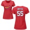 Women's Taylor Motter Name & Number T-Shirt - Red