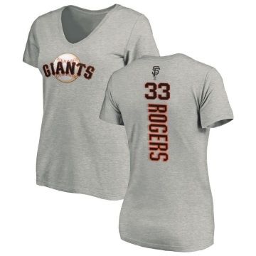 Women's Taylor Rogers Backer Slim Fit T-Shirt - Ash