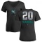 Women's Taylor Trammell Midnight Mascot V-Neck T-Shirt - Black
