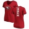 Women's Taysir Mack Backer Slim Fit T-Shirt - Red