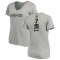 Women's Taysom Hill Backer V-Neck T-Shirt - Ash