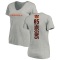 Women's Tee Higgins Backer V-Neck T-Shirt - Ash