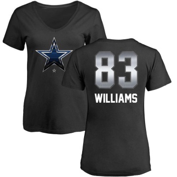 Women's Terrance Williams Midnight Mascot T-Shirt - Black