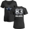 Women's Terrance Williams Midnight Mascot T-Shirt - Black
