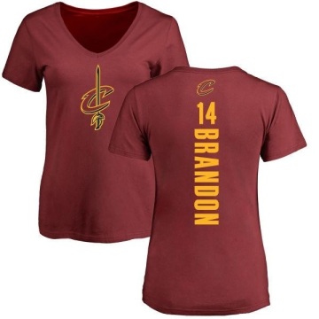 Women's Terrell Brandon Backer T-Shirt - Maroon