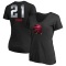 Women's Thaddeus Young Midnight Mascot T-Shirt - Black