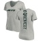 Women's Thomas Hennessy Backer V-Neck T-Shirt - Ash