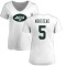 Women's Thomas Morstead Name & Number Slim Fit T-Shirt - White