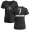 Women's Tim Anderson Midnight Mascot V-Neck T-Shirt - Black