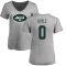 Women's Tim Boyle Name & Number Slim Fit T-Shirt - Ash