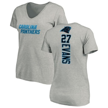 Women's Tiyon Evans Backer V-Neck T-Shirt - Ash
