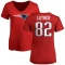 Women's T.J. Luther Name & Number Slim Fit T-Shirt - Red