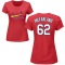 Women's T.J. McFarland Name & Number T-Shirt - Red