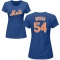 Women's T.J. Rivera Name & Number T-Shirt - Royal
