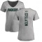Women's T.J. Slaton Backer V-Neck T-Shirt - Ash