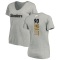 Women's T.J. Watt Backer V-Neck T-Shirt - Ash