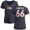Women's Tom Compton Name & Number Slim Fit T-Shirt - Navy