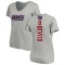Women's Tommy DeVito Backer V-Neck T-Shirt - Ash