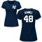 Women's Tommy Kahnle Name & Number T-Shirt - Navy