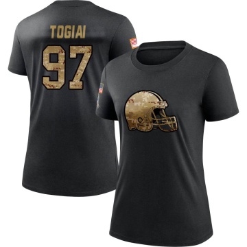Women's Tommy Togiai 2020 Salute To Service Performance T-Shirt - Black