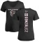 Women's Tony Gonzalez Backer Slim Fit T-Shirt - Black