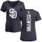 Women's Tony Gwynn Backer Slim Fit T-Shirt - Navy