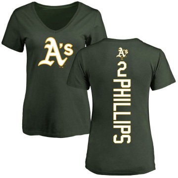 Women's Tony Phillips Backer Slim Fit T-Shirt - Green