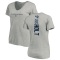 Women's Torry Holt Backer V-Neck T-Shirt - Ash