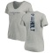 Women's Torry Holt Backer V-Neck T-Shirt - Ash