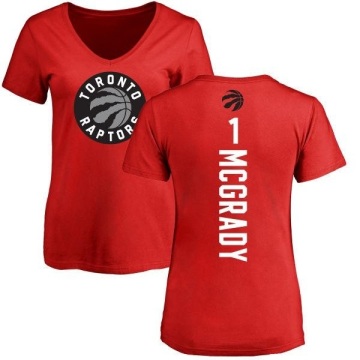 Women's Tracy McGrady Backer T-Shirt - Red