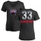 Women's Travis Blankenhorn Midnight Mascot V-Neck T-Shirt - Black