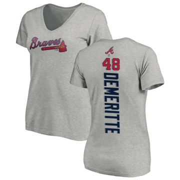 Women's Travis Demeritte Backer Slim Fit T-Shirt - Ash