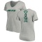 Women's Travis Dye Backer V-Neck T-Shirt - Ash