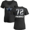 Women's Travis Frederick Midnight Mascot T-Shirt - Black