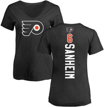 Women's Travis Sanheim Backer T-Shirt - Black
