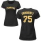 Women's Travis Swaggerty Name & Number T-Shirt - Black