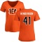 Women's Trayvon Henderson Name & Number Slim Fit T-Shirt - Orange