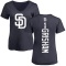 Women's Trent Grisham Backer Slim Fit T-Shirt - Navy