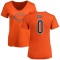 Women's Trenton Gill Name & Number Slim Fit T-Shirt - Orange