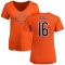 Women's Trenton Gill Name & Number Slim Fit T-Shirt - Orange