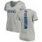 Women's Tre'Shaun Harrison Backer V-Neck T-Shirt - Ash