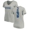 Women's Trevis Gipson Backer V-Neck T-Shirt - Ash