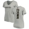 Women's Trevor Penning Backer V-Neck T-Shirt - Ash