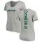 Women's Trey Dean III Backer V-Neck T-Shirt - Ash