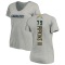 Women's Trey Pipkins III Name & Number Slim Fit V-Neck T-ShirtHeather - Gray
