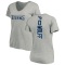 Women's Trey Wolff Backer V-Neck T-Shirt - Ash