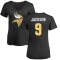 Women's Trishton Jackson Name & Number Slim Fit T-Shirt - Black