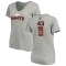 Women's Tristan Beck Backer Slim Fit T-Shirt - Ash