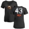 Women's Tristan Beck Midnight Mascot V-Neck T-Shirt - Black